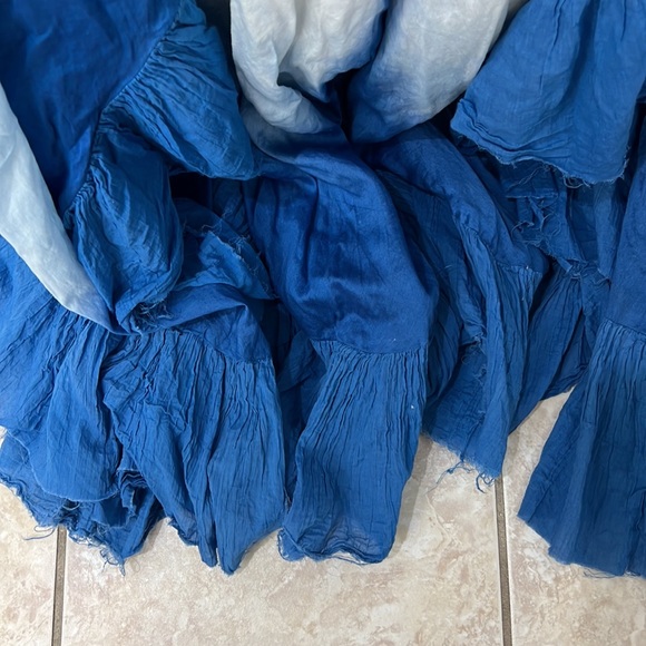 Tie Dye Smocked Back Maxi Dress - Picture 10 of 10